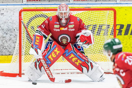 Frölundas målvakt Niklas Rubin