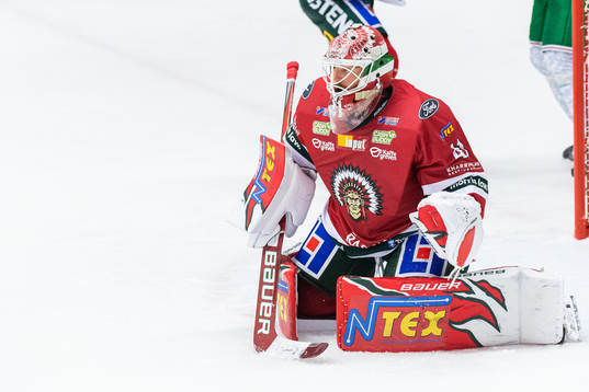 Frölundas målvakt Niklas Rubin
