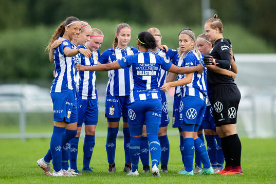 IFK Göteborg samlade innan andra halvlek av