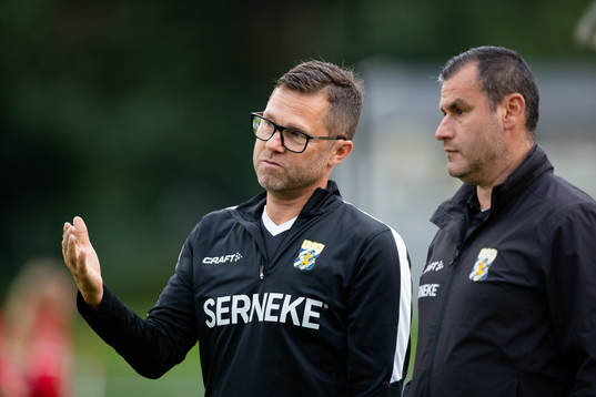 IFK Göteborgs tränare Peter Svanström och Christian