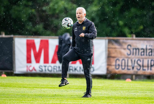 Växjö Norras tränare Saso Atanasoski