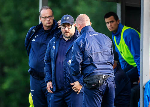 Älmhults tränare Tobias Tufvesson