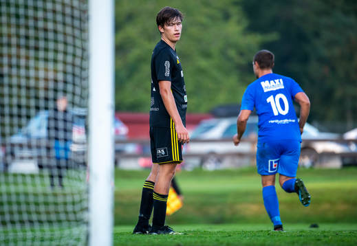 Växjö Norras Robin Hovsby deppar