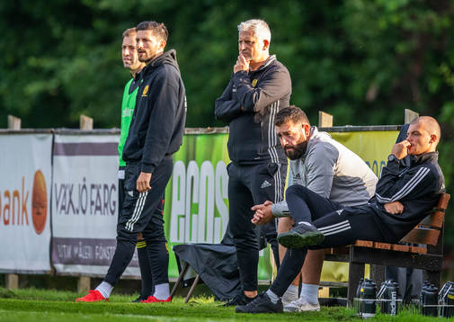 Växjö Norras tränare Saso Atanasoski