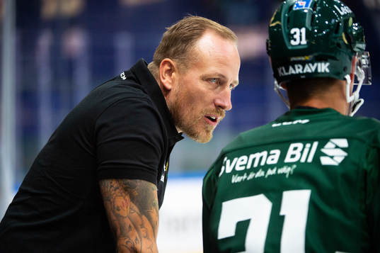 Färjestads Arto Mäntymäki Materialförvaltare