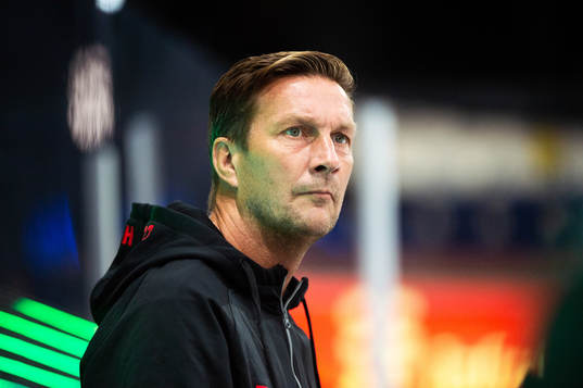 Färjestads Tränare Johan Pennerborn