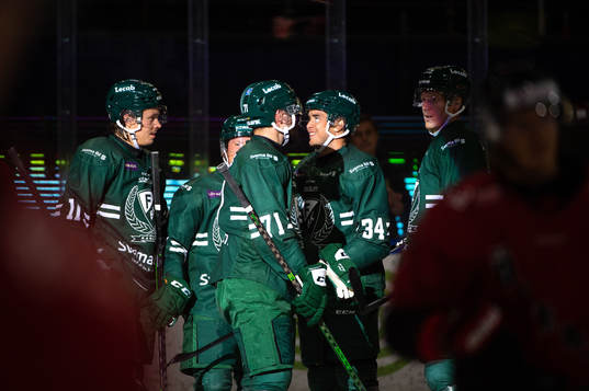 Färjestads Joakim Nygård, Jesse Virtanen, Michael