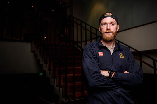 Mattias Ekholm poses for a portrait