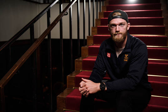 Mattias Ekholm poses for a portrait