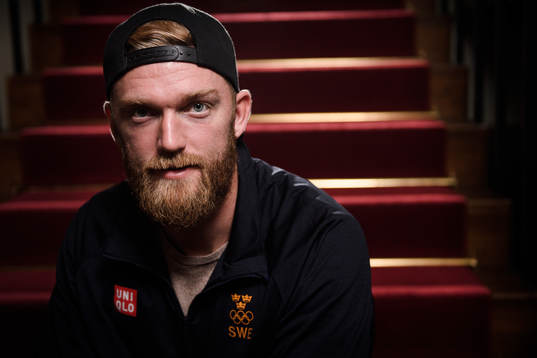 Mattias Ekholm poses for a portrait