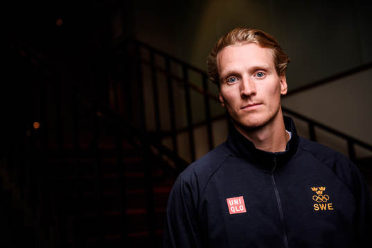 John Klingberg poses for a portrait