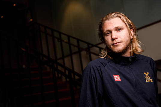 William Karlsson poses for a portrait