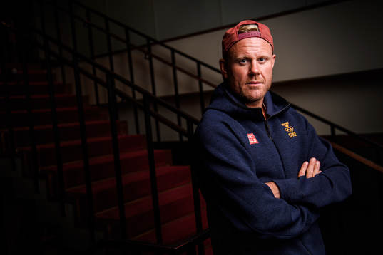 Patric Hörnqvist poses for a portrait