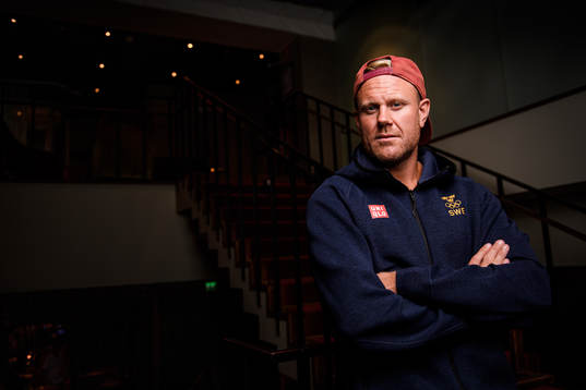 Patric Hörnqvist poses for a portrait