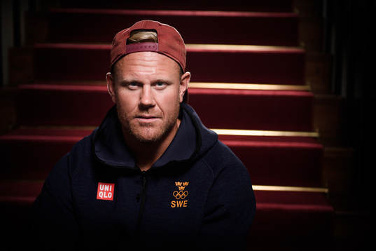 Patric Hörnqvist poses for a portrait
