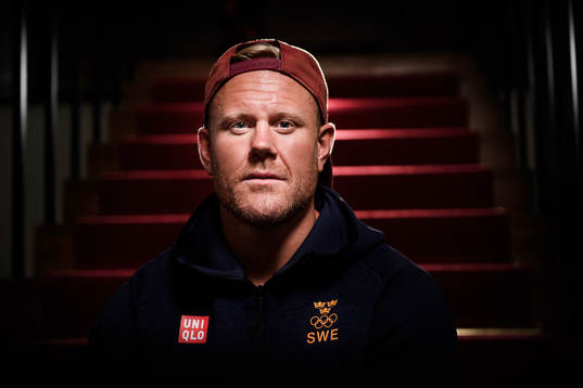 Patric Hörnqvist poses for a portrait