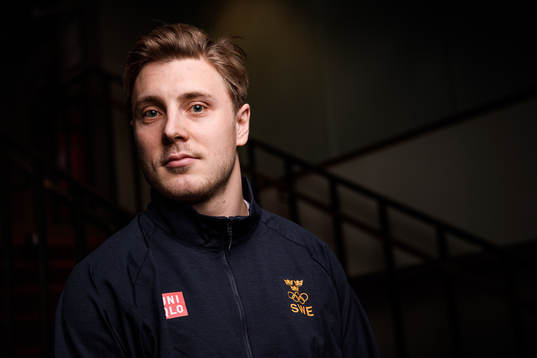 Jesper Fast poses for a portrait
