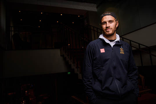 Alexander Wennberg poses for a portrait