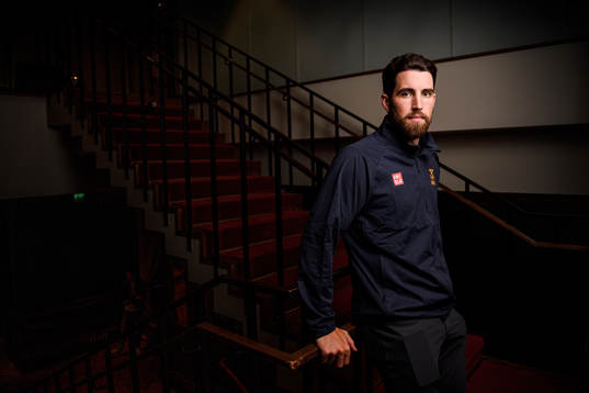 Erik Gustafsson poses for a portrait