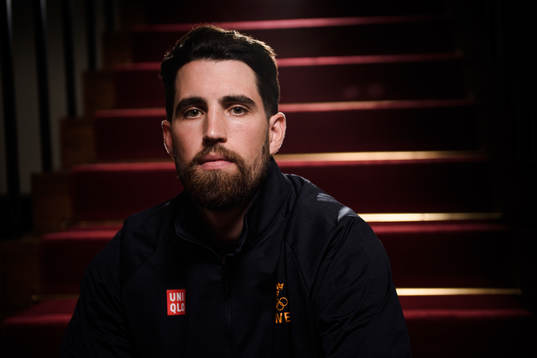 Erik Gustafsson poses for a portrait