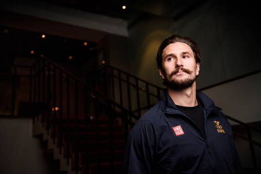 Filip Forsberg poses for a portrait