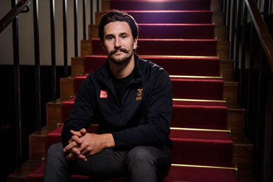 Filip Forsberg poses for a portrait