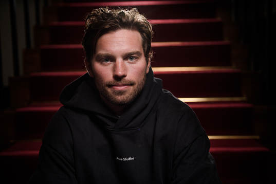 Calle Järnkrok poses for a portrait