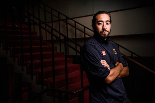Mika Zibanejad poses for a portrait