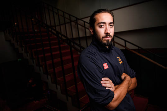 Mika Zibanejad poses for a portrait