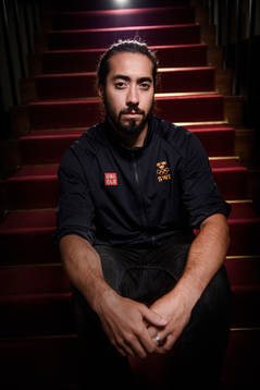 Mika Zibanejad poses for a portrait