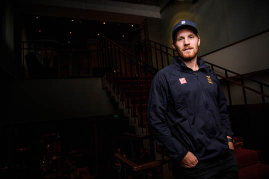 Gabriel Landeskog poses for a portrait