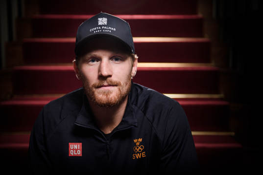 Gabriel Landeskog poses for a portrait