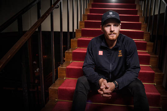 Gabriel Landeskog poses for a portrait
