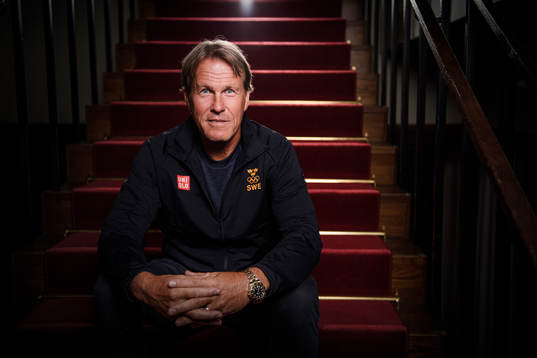 Head coach Johan Garpenlöv poses for a portrait