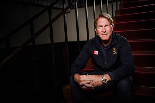 Head coach Johan Garpenlöv poses for a portrait