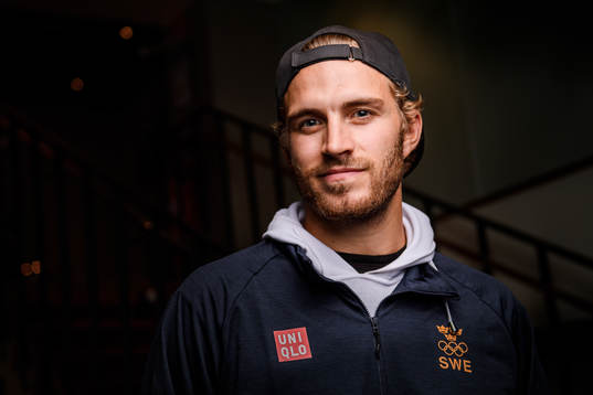 Alexander Wennberg poses for a portrait