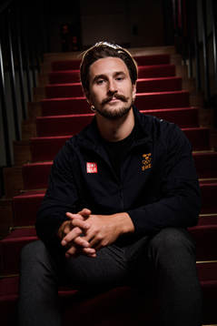 Filip Forsberg poses for a portrait