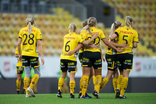 Elfsborgs spelare jublar
