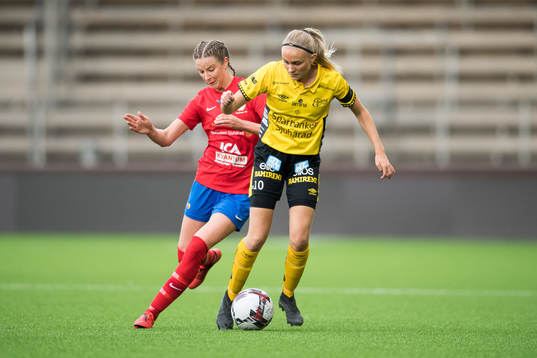 Svenljungas Kristina Mellberg och Elfsborgs Matilda