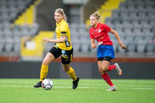 Elfsborgs Elin Dahl och Svenljungas Molly Fernebrand