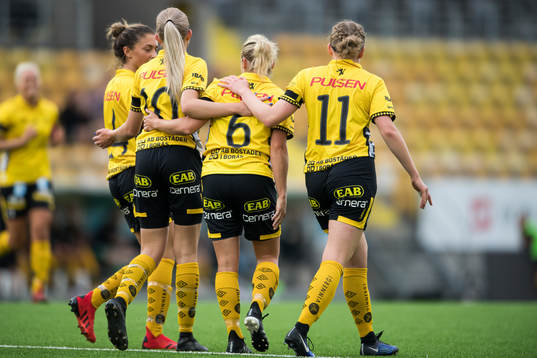 Elfsborgs spelare jublar