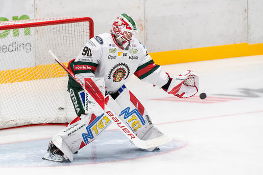 Frölundas målvakt Matthew Tomkins