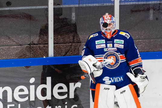 Växjös målvakt Janis Kalnins