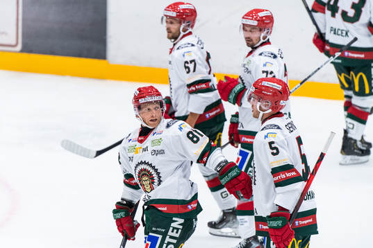Frölundas Ryan Lasch och Filip Johansson
