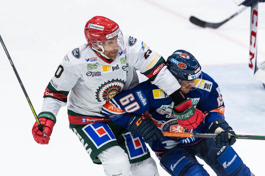 Frölundas Joel Lundqvist och Växjös Erik Josefsson