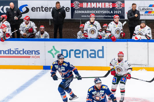 Frölundas assisterande tränare Anders Burström, tränare