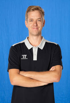 Frölundas analytiker Erik Lignell