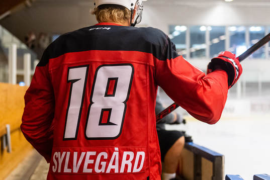 Malmö Redhawks Marcus Sylvegård med det tidigare