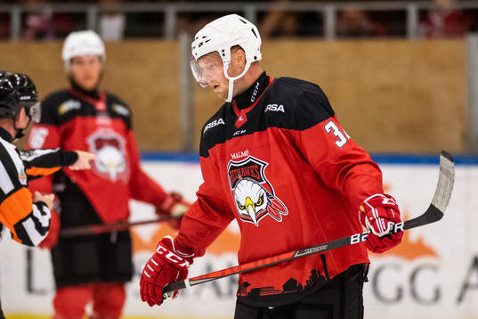 Malmö Redhawks Carl Söderberg deppar