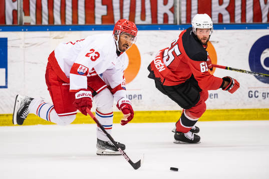 Timrås Jeremy Boyce-Rotevall och Malmö Redhawks Alexander